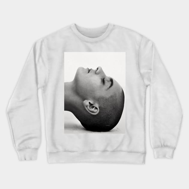 Sinead O'Connor Head Shot Crewneck Sweatshirt by akastardust